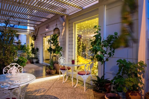 Property building, Patio