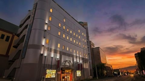 Property building, Sunset