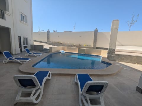 View (from property/room), Pool view, Swimming pool, sunbed