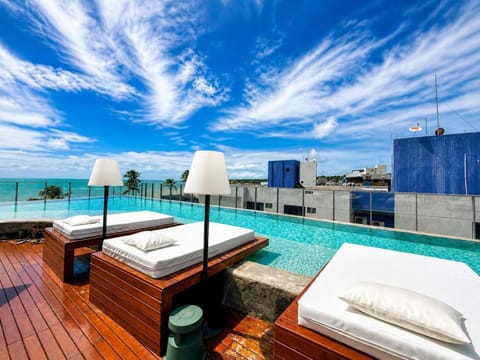 View (from property/room), Pool view, Swimming pool