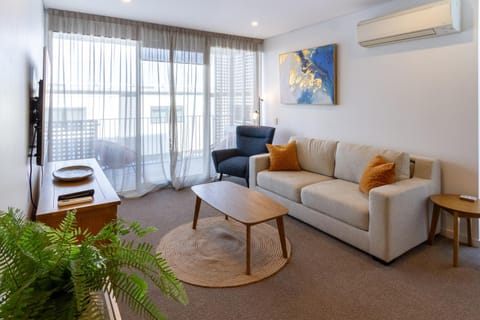 Living room, air conditioner