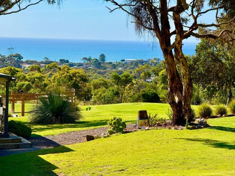 Natural landscape, Garden, Garden view, Sea view