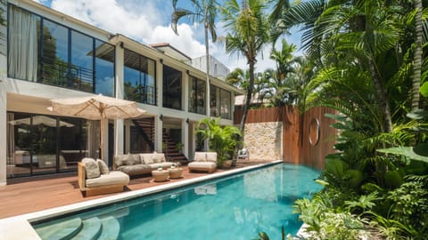 Property building, Pool view, Swimming pool