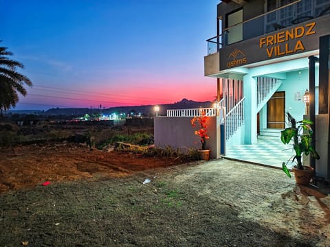 Property building, Natural landscape, Sunset