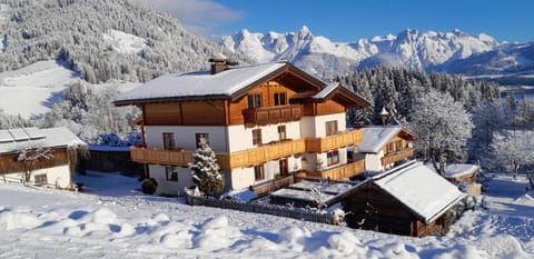 Property building, Natural landscape, Winter, Mountain view