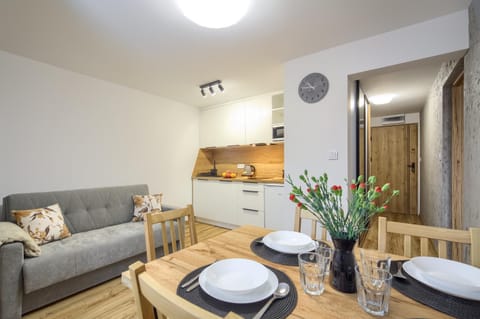 Kitchen or kitchenette, Living room