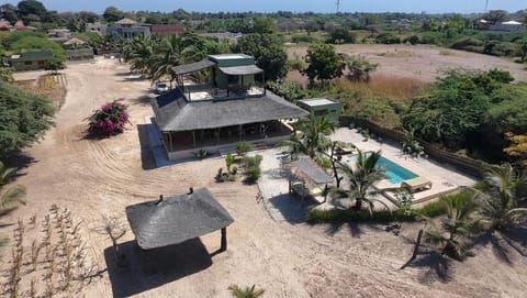 Natural landscape, Bird's eye view, Pool view