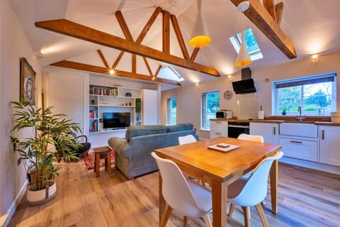 TV and multimedia, Kitchen or kitchenette, Living room, Seating area, Dining area