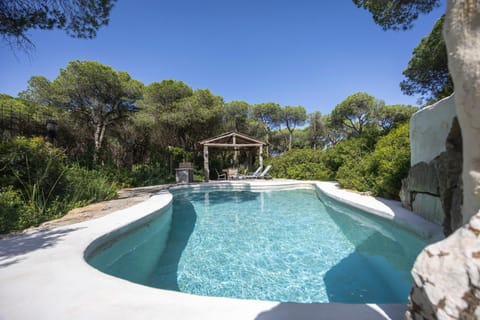 Property building, Living room, Swimming pool