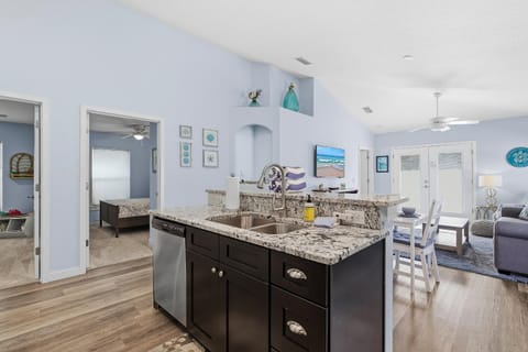 Kitchen or kitchenette, kitchen