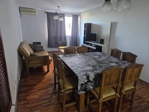 Dining area, air conditioner