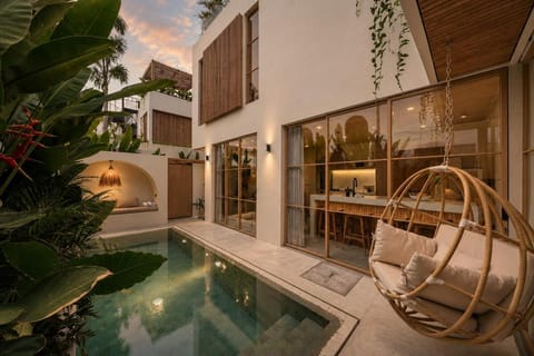 Natural landscape, Pool view, Swimming pool, sunbed