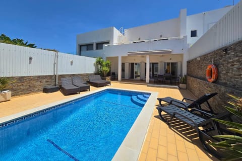Swimming pool, furniture