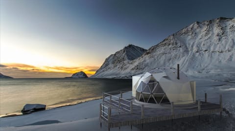 Quinzee Nupen - Pure & Private Retreat Luxury tent in Nordland, Norway