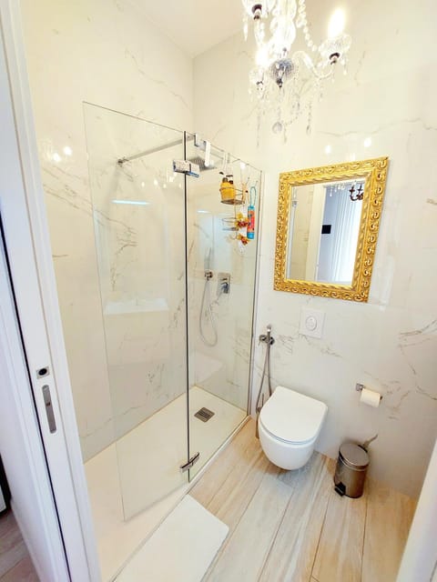 Shower, Toilet, Bathroom, bidet, towels