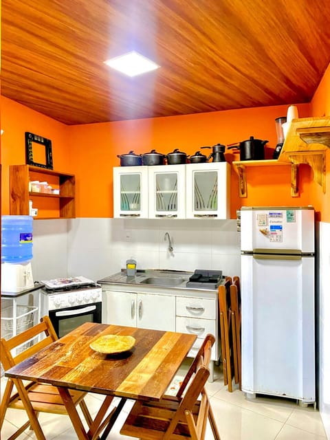 Kitchen or kitchenette, Dining area, oven, stove, toaster