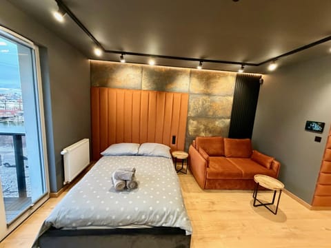 Living room, Bedroom