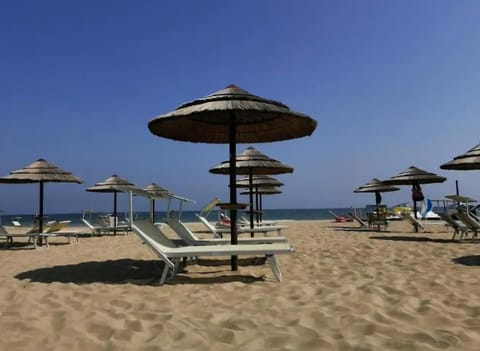 Nearby landmark, Beach, Sea view, sunbed