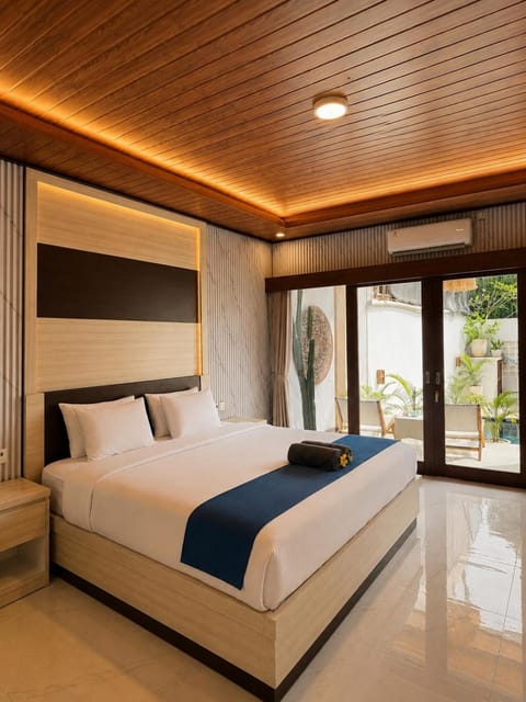 Bed, Balcony/Terrace, air conditioner