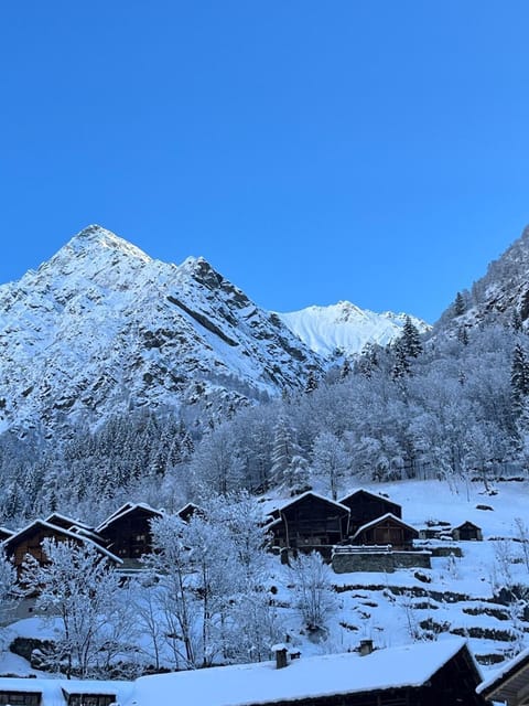 De Schoof, Mini-chalet walser avec une vue époustouflante Chalet in Canton of Valais