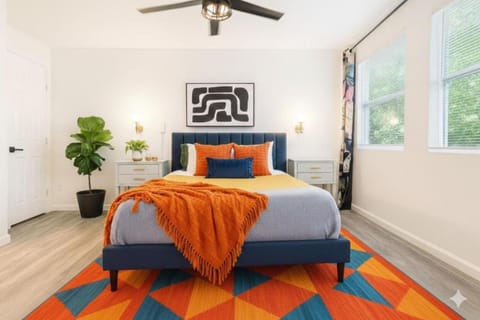 Bed, Decorative detail, Bedroom