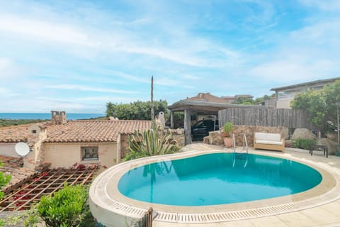Property building, Living room, Swimming pool