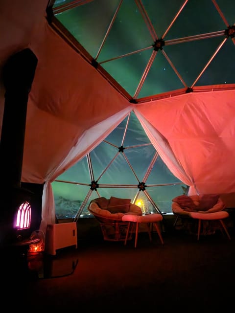 Skaland panorama Luxury tent in Nordland, Norway