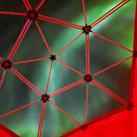 Skaland panorama Luxury tent in Nordland, Norway