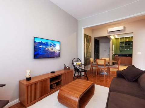 Living room, air conditioner