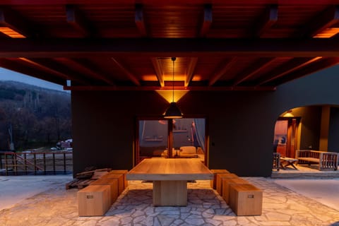 Patio, Natural landscape, Mountain view
