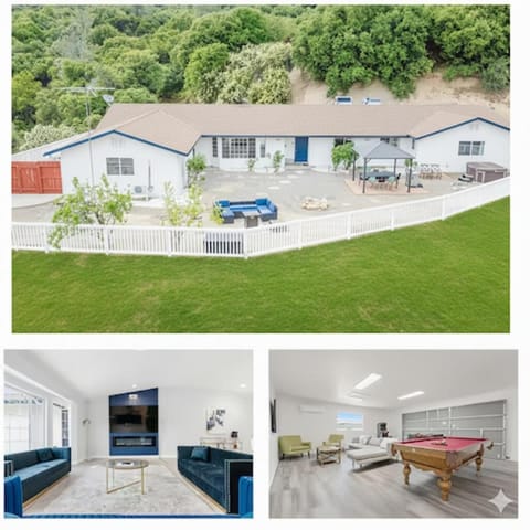 Property building, Game Room, Living room