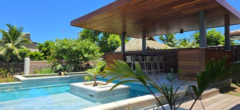 Patio, Day, Pool view, Swimming pool, sunbed