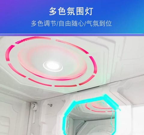 Belgrade Airport Space Capsule Beds Hostel in Serbia