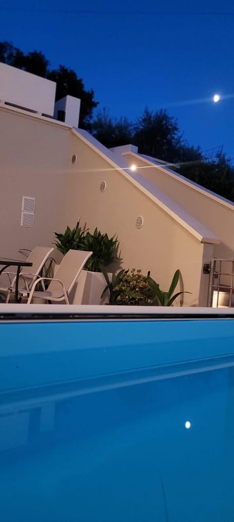 Night, Swimming pool