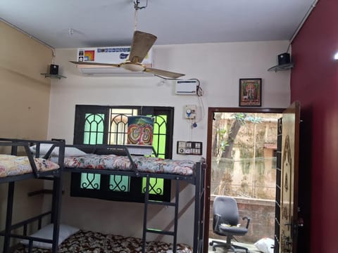 Living room, air conditioner