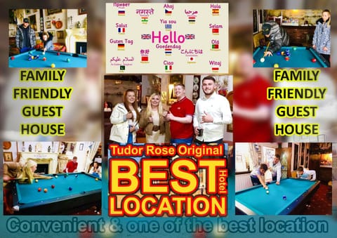 MyRoomz Tudor Rose Original Bed and Breakfast in Blackpool