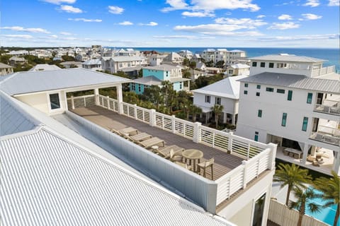 30A Backyard Paradise - Huge Luxury Vacation Home with Gulf Views & Private Pool House in Inlet Beach
