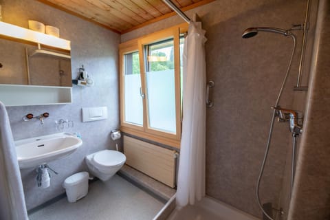 Shower, Toilet, Natural landscape, Garden, Bathroom, Photo of the whole room, Decorative detail, Decorative detail, Garden view, Mountain view