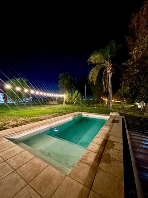 Night, Garden, Garden view, Swimming pool, Swimming pool
