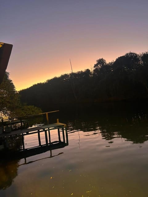 Natural landscape, Lake view, Sunset