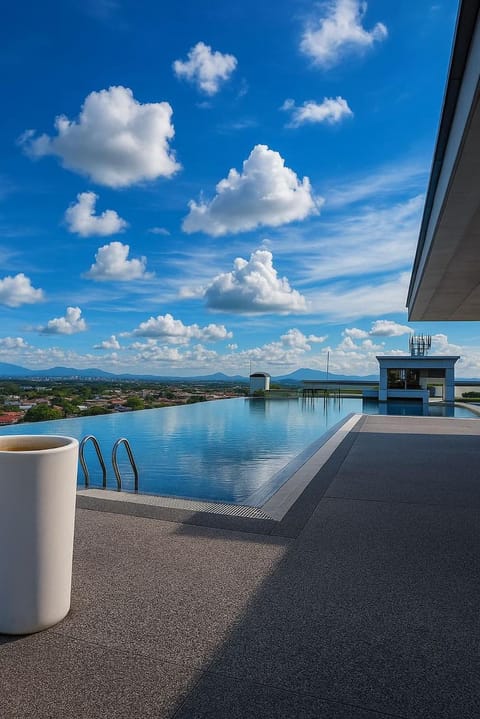 Pool view, Swimming pool