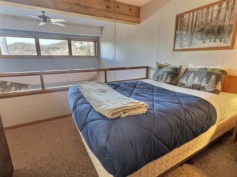 North Shore Knotty Loft Ski in out Hot Tub House in Lutsen