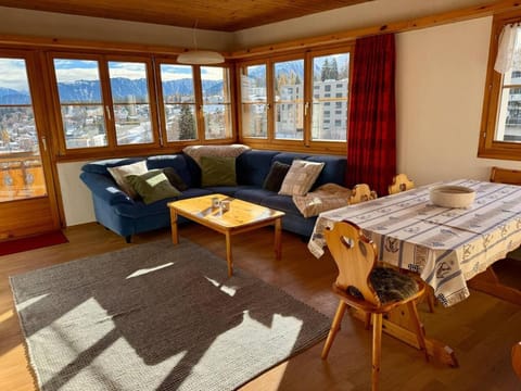 Light Alpine Apartment with View Heart of Flims Apartment in Canton of Grisons