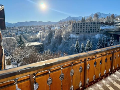Light Alpine Apartment with View Heart of Flims Apartment in Canton of Grisons