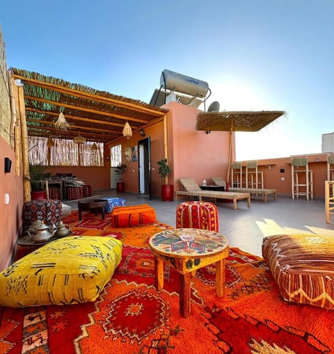 Property building, Patio, Day, View (from property/room), Balcony/Terrace, Balcony/Terrace, Living room, Seating area, Dining area