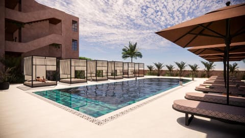 Property building, Swimming pool