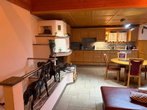 Living room, fireplace