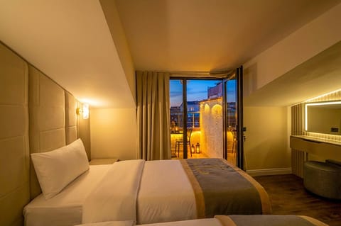Bed, Balcony/Terrace