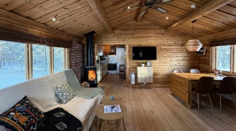 Communal lounge/ TV room, TV and multimedia, Kitchen or kitchenette, Living room, Seating area, Dining area