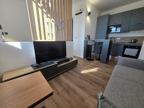 TV and multimedia, Kitchen or kitchenette, Living room, Seating area, Dining area, oven, stove